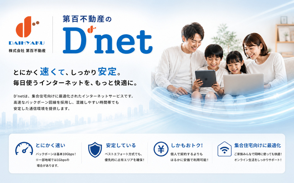 第百不動産のD'netの画像