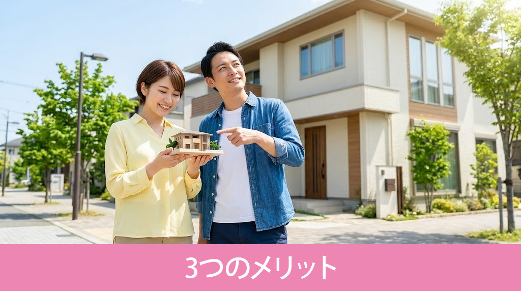 借地権付き建物を購入する3つのメリット