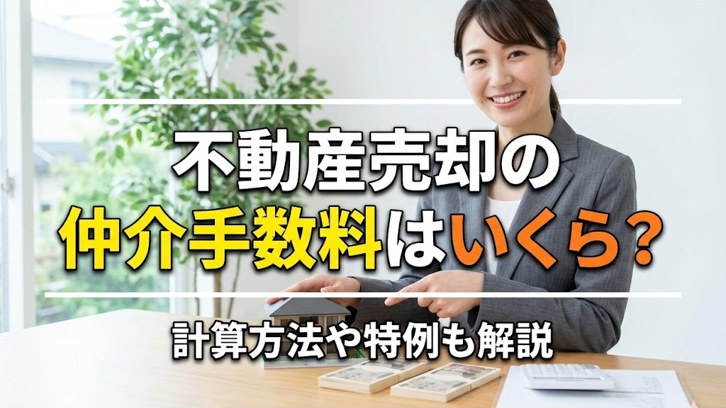 不動産売却の仲介手数料はいくら？計算方法や特例も解説の画像