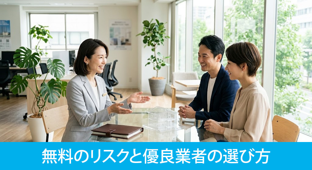 仲介手数料無料のリスクと優良業者の選び方