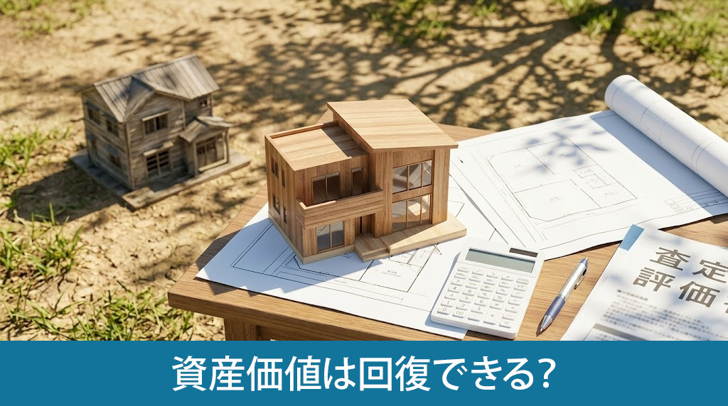 事故物件は建て替えで資産価値は回復できる？