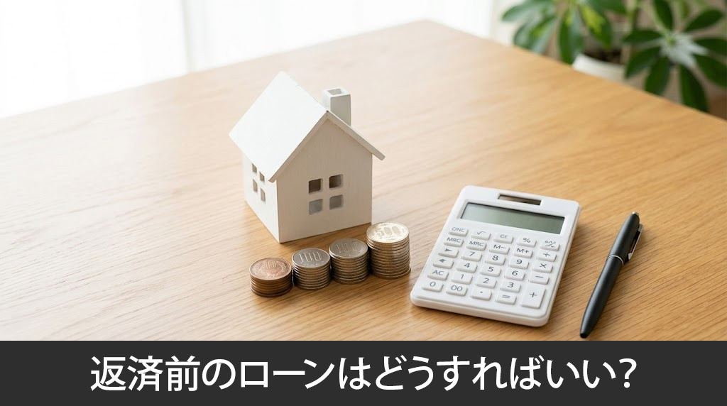 マイホームの買い替え時の返済前のローンはどうすればいい？