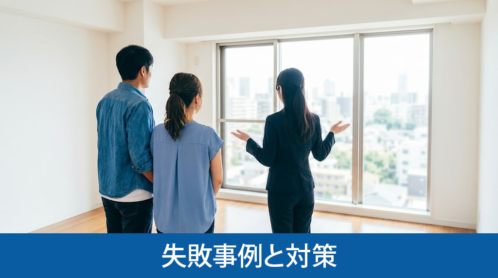 マンションの売却の失敗事例と対策