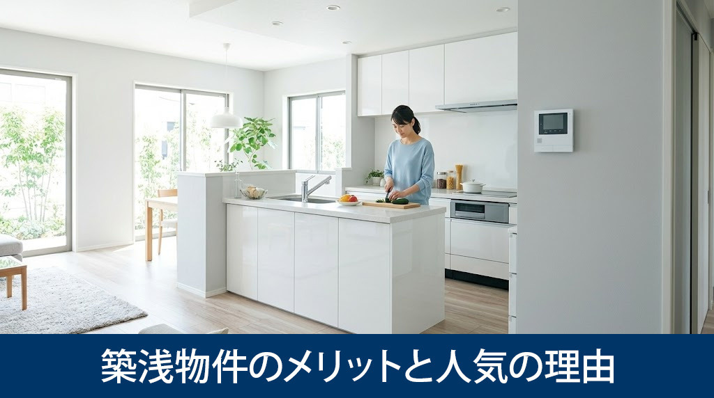 築浅物件のメリットと人気の理由