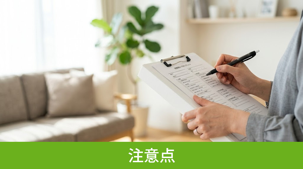 査定依頼の前に知っておきたい注意点