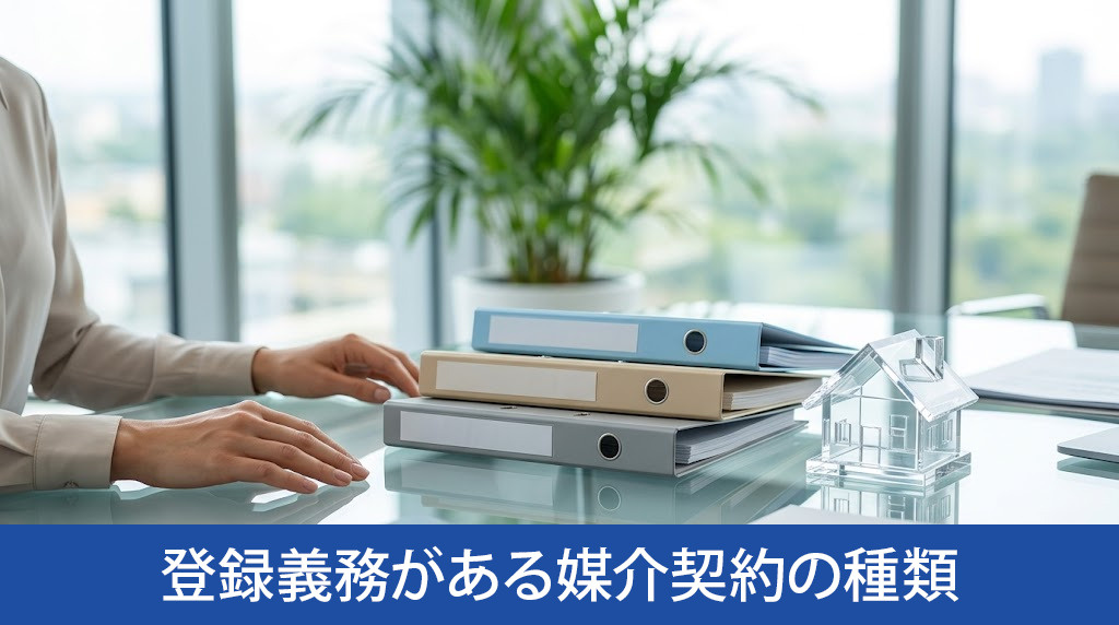 レインズの登録義務がある媒介契約の種類