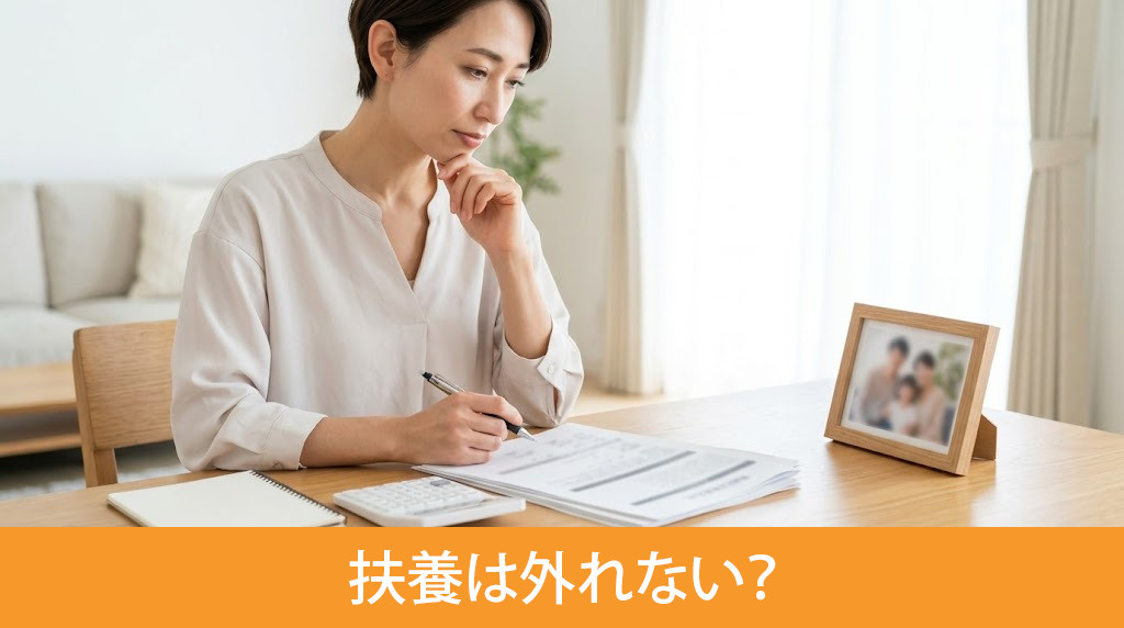 不動産売却した際の譲渡所得で扶養は外れない？