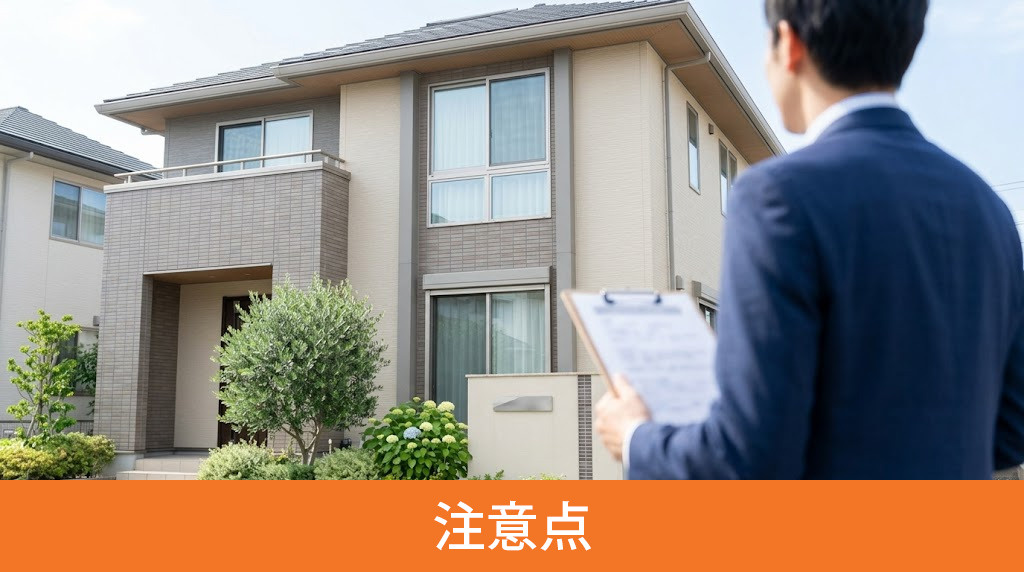 中古住宅探しで失敗しないための注意点