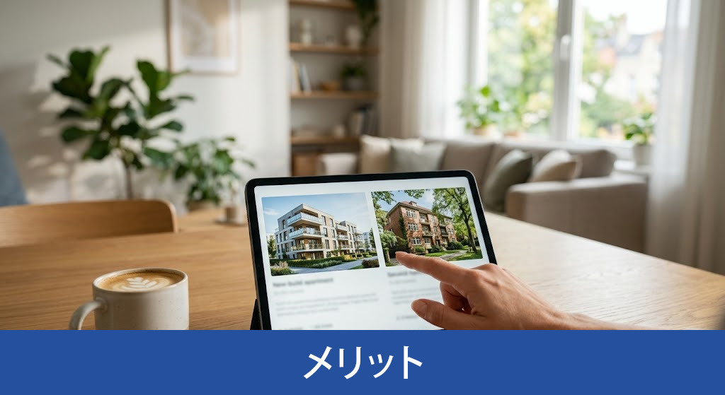 新築・中古マンションのメリット