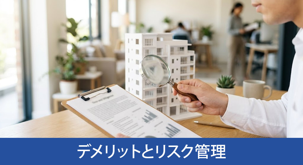 購入後に注意したいデメリットとリスク管理