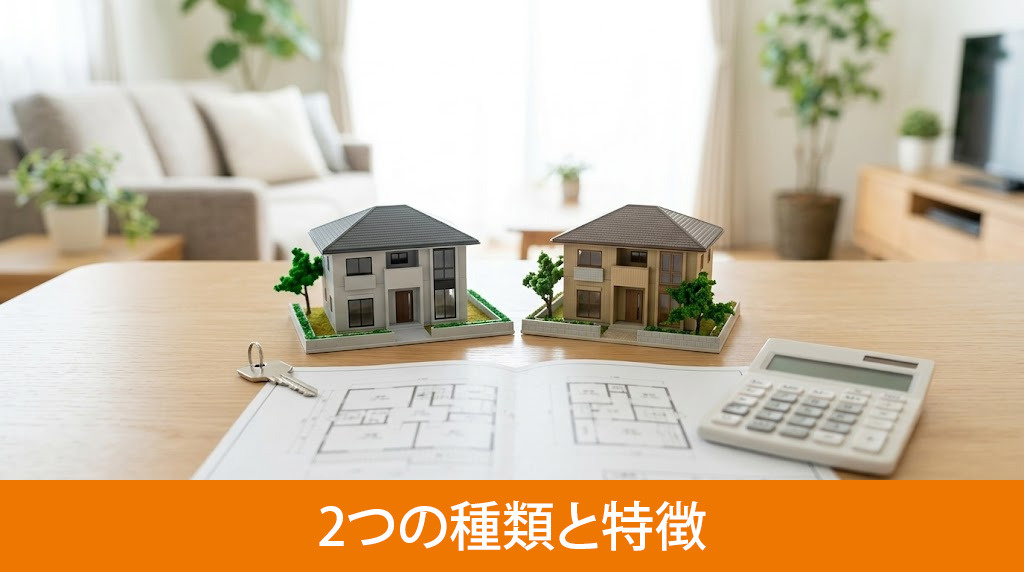新築一戸建ての2つの種類と特徴