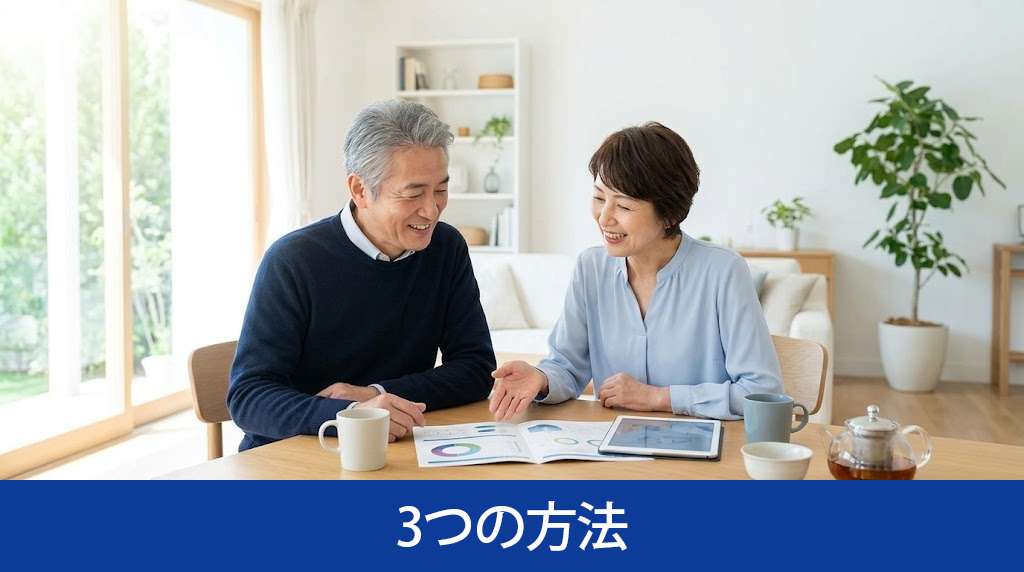 住みながら不動産売却を進める3つの方法