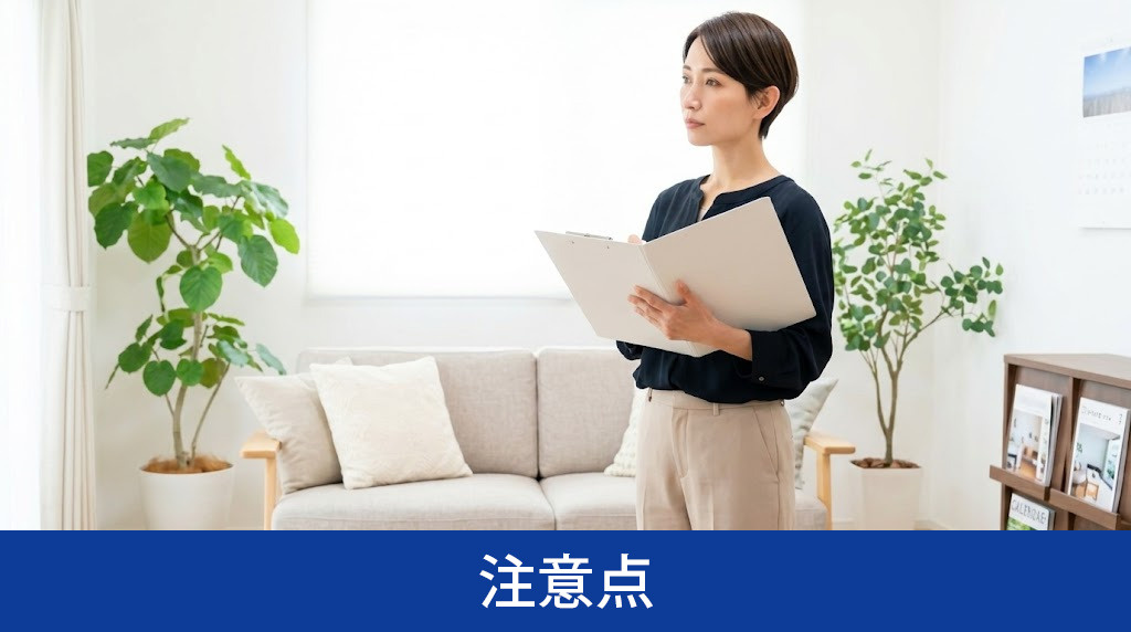 住みながら不動産を売却する場合の注意点