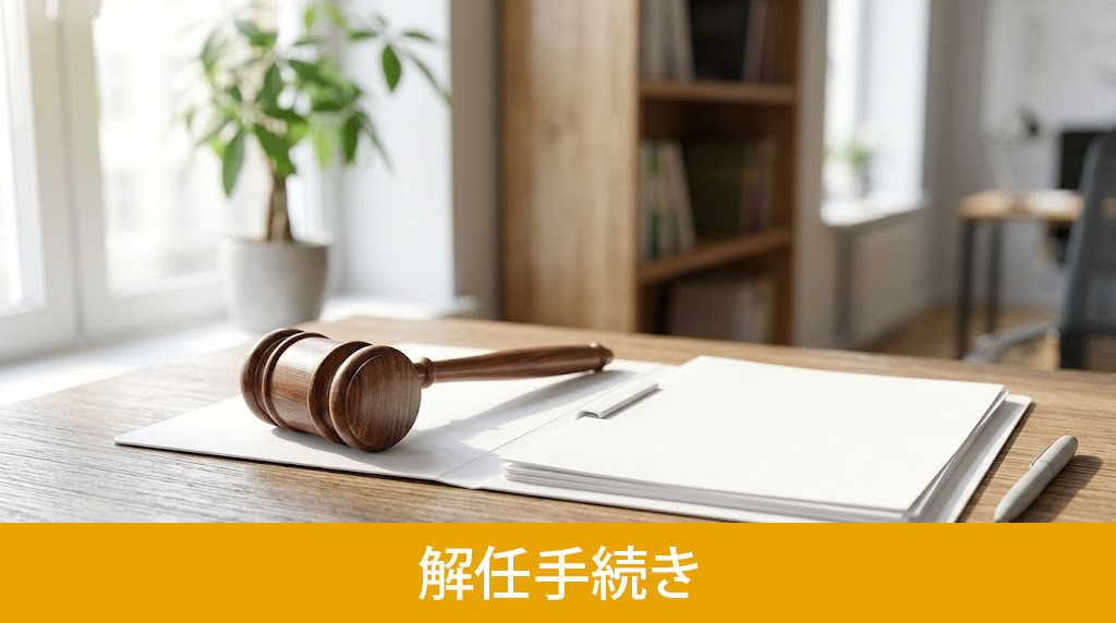 遺言執行者の解任手続き