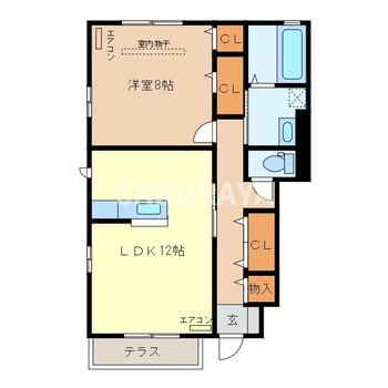 イカルトップ Ａ間取り