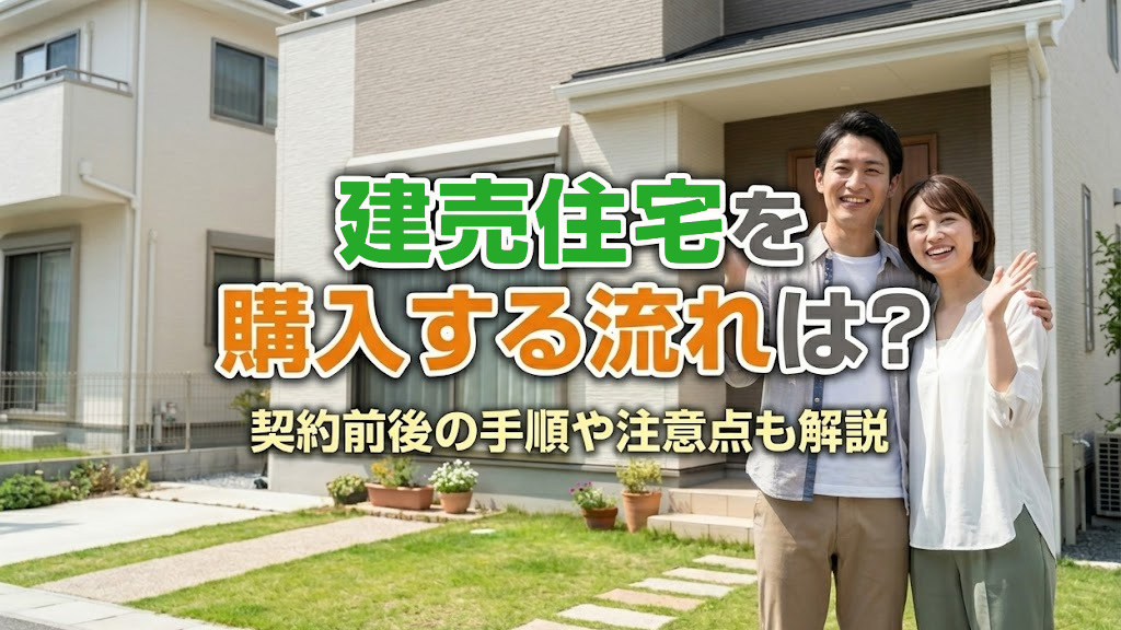 【2026年最新版】建売住宅を購入する流れは？契約前後の手順や注意点も解説|福岡県版|建売ナビの画像