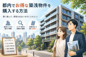 都内で“お得な築浅物件”を購入するには？失敗しない探し方と狙い目ポイントの画像