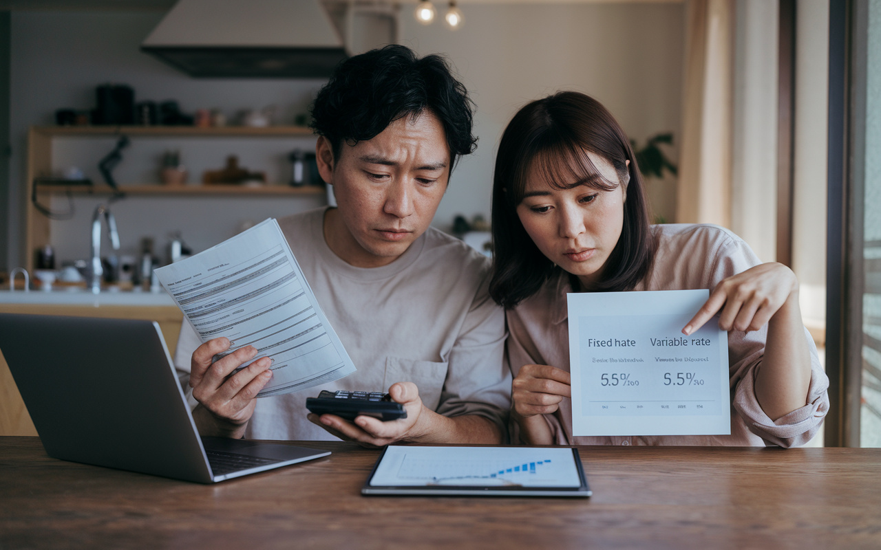 住宅ローンの固定金利と変動金利今後どちらがよい？迷う人の判断基準と選び方の画像