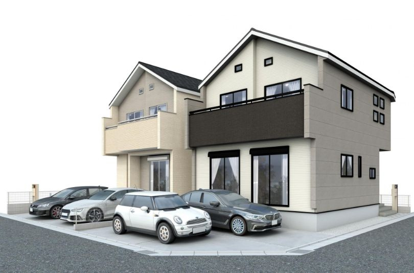 寒川町岡田の南道路新築とは？仲介手数料無料で長期優良住宅と駐車並列２台可の家を検討の画像