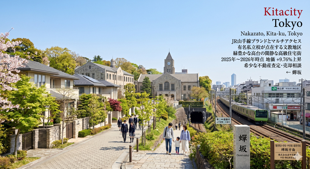 【東京都北区中里の不動産相場】地域の特徴と売却・査定のポイントの画像