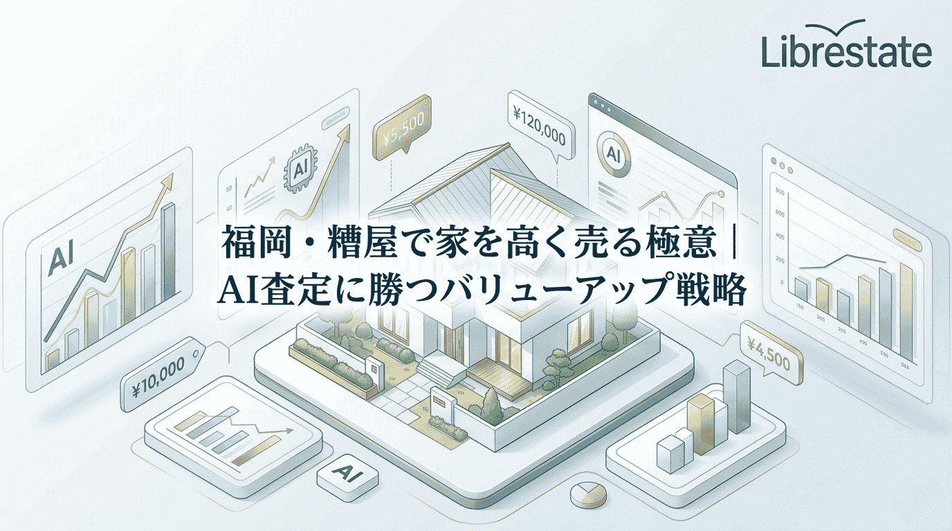 福岡・糟屋で家を高く売る極意｜AI査定に勝つバリューアップ戦略の画像