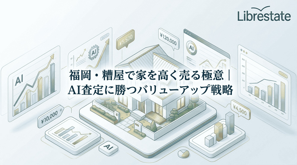 福岡・糟屋で家を高く売る極意｜AI査定に勝つバリューアップ戦略の画像