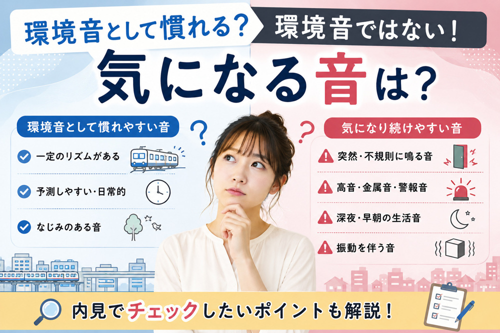 環境音として慣れる？逆に「ずっと気になる音」ってどんな音？の画像