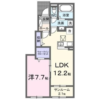 メイプルヒルズ間取り