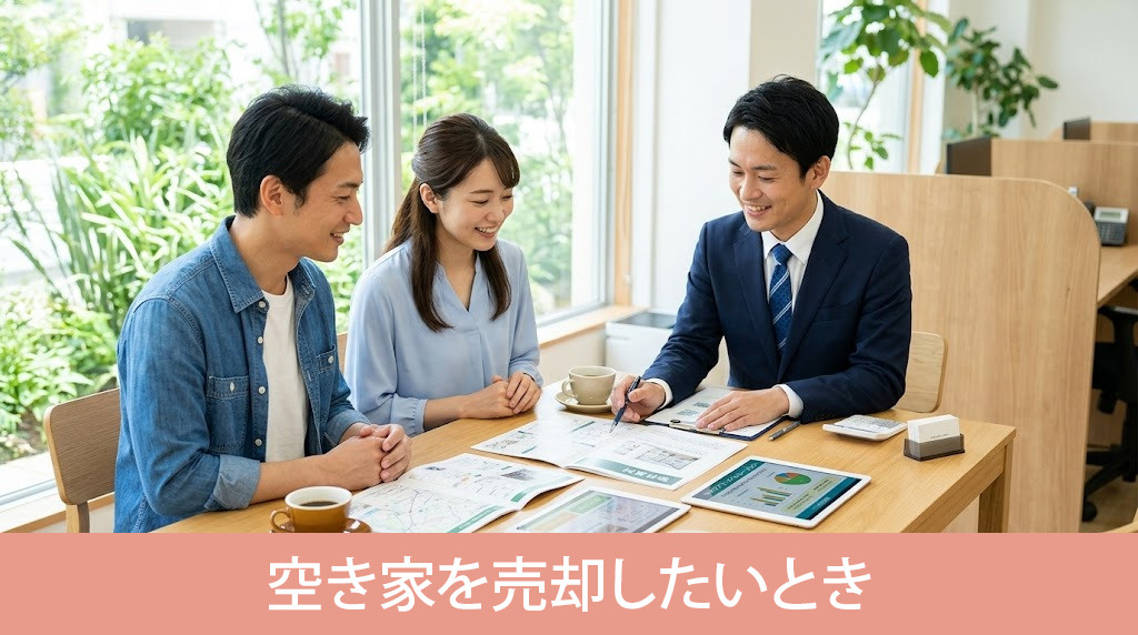 空き家を売却したいときの相談先