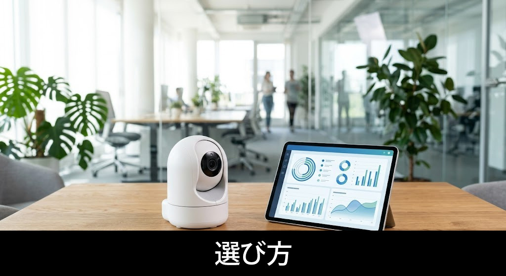 オフィス用の監視カメラの選び方