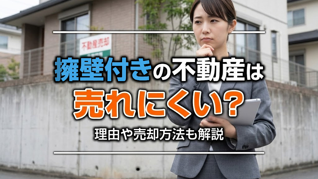 擁壁付きの不動産は売れにくい？理由や売却方法も解説｜泉佐野市で