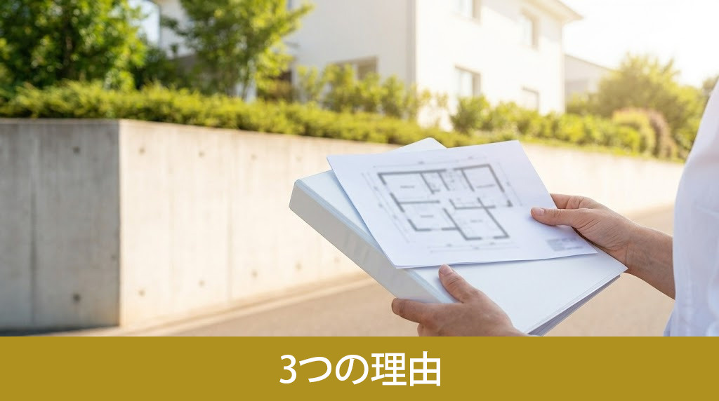 擁壁付きの不動産が売りにくい3つの理由