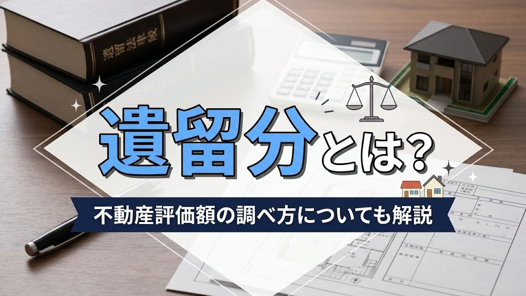 遺留分とは？不動産評価額の調べ方についても解説の画像
