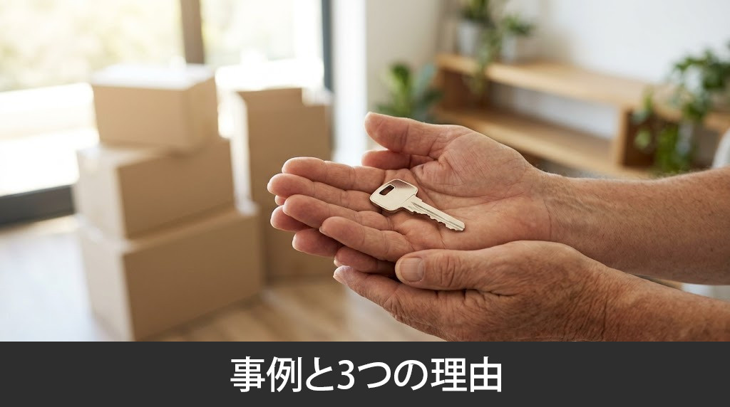 老後の住み替えを決断した事例と3つの理由