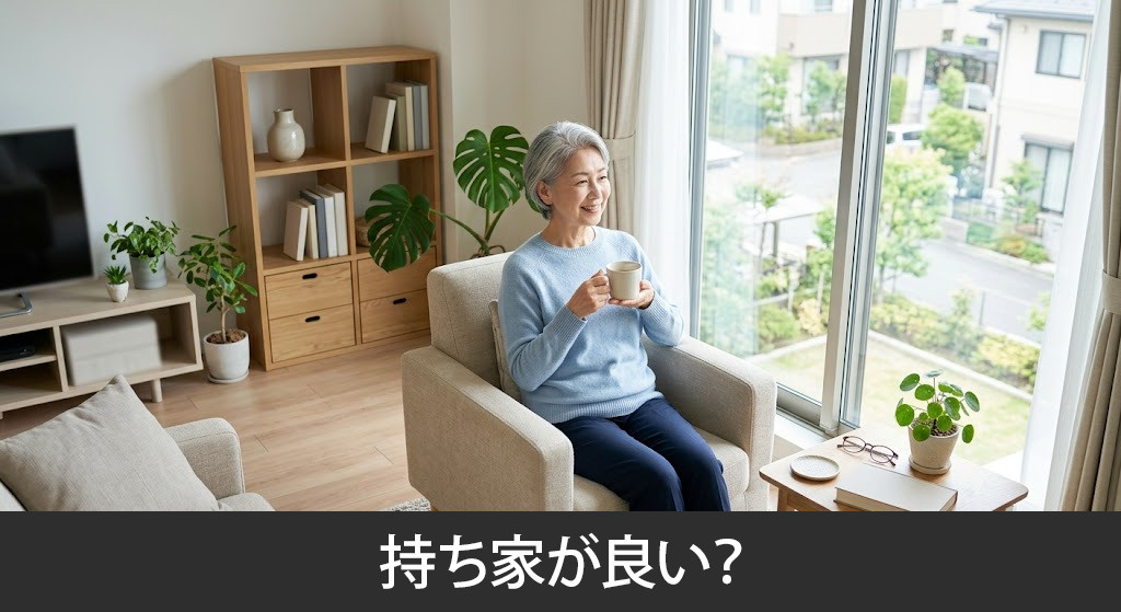 おひとりさまの老後は持ち家が良い？