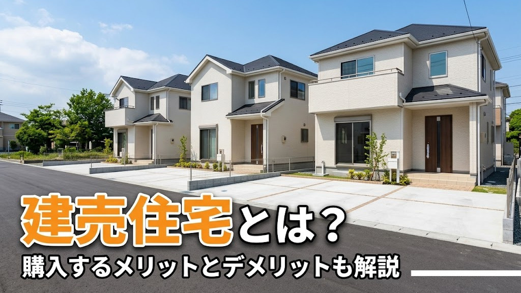 建売住宅とは？購入するメリットとデメリットも解説の画像