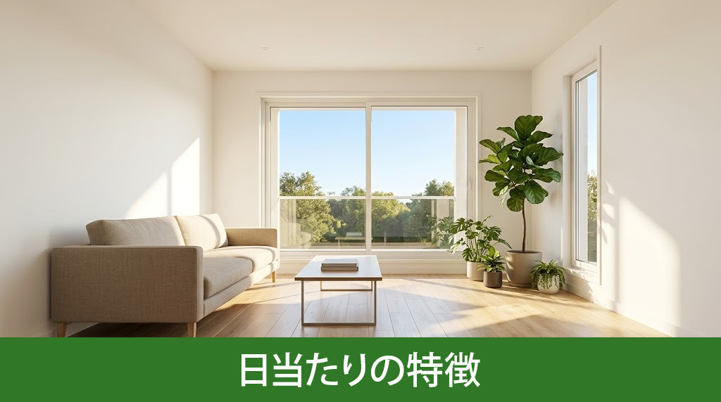 南西向きの部屋における日当たりの特徴