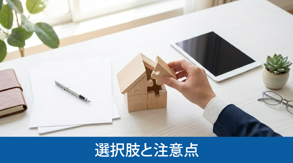 自分の持分のみを売却する選択肢と注意点
