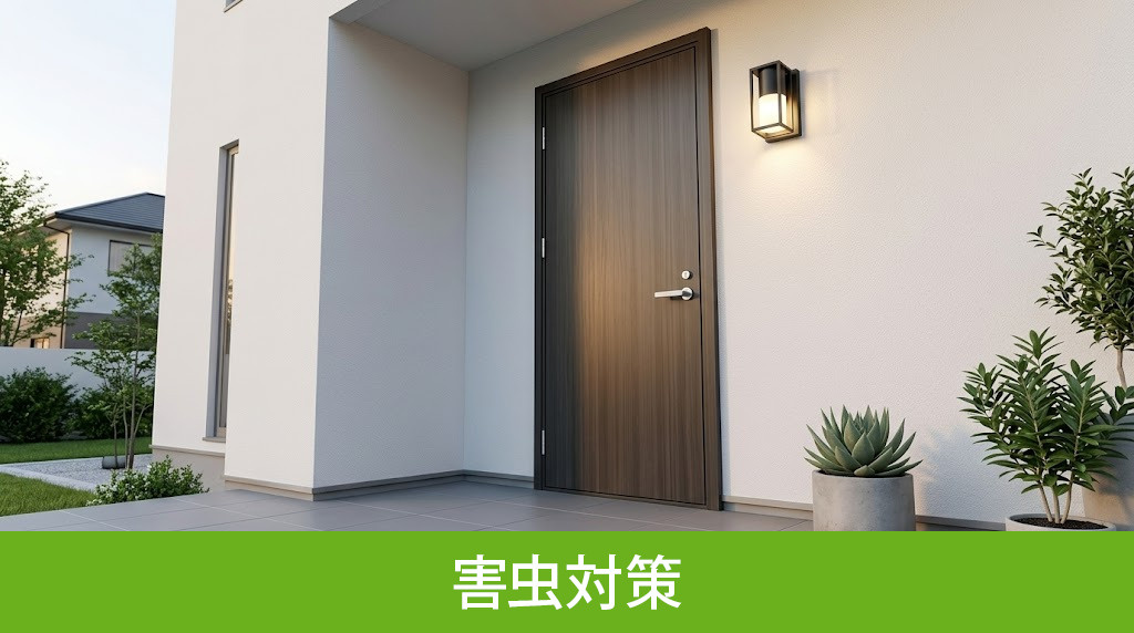 一戸建てでできる効果的な害虫対策