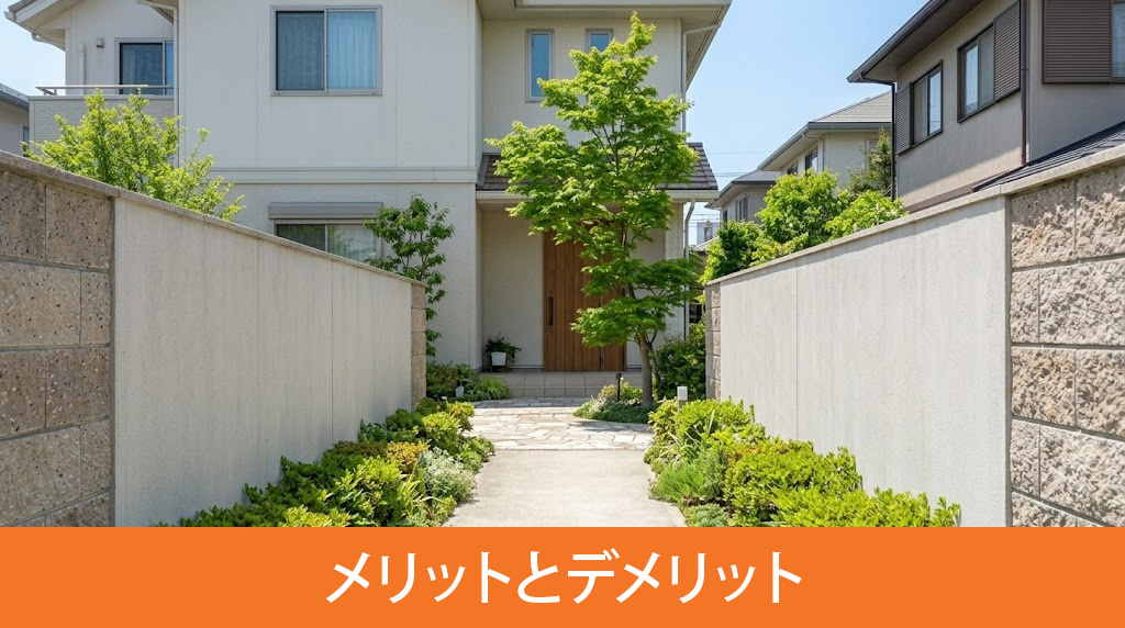 旗竿地を購入するメリットとデメリット