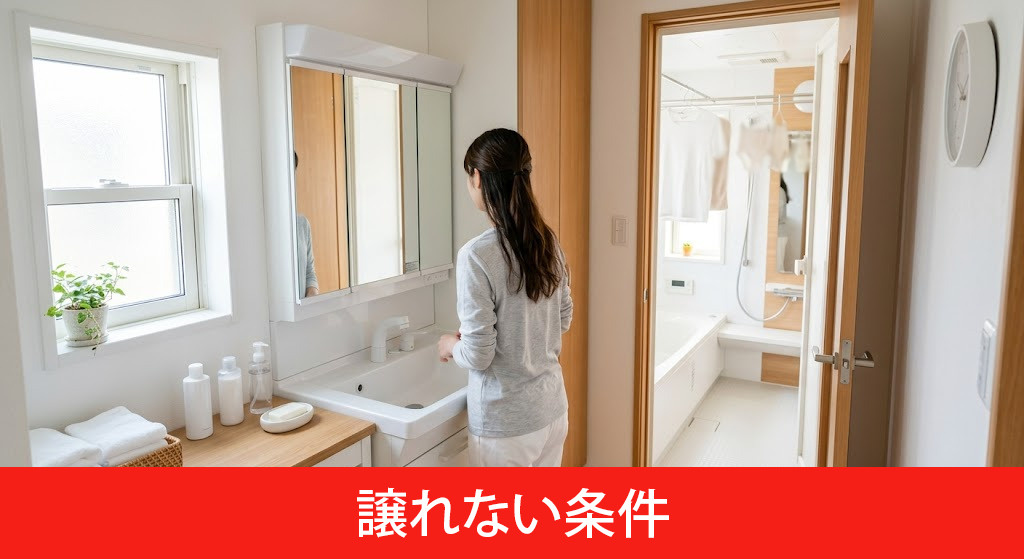 快適さを左右する生活面の譲れない条件