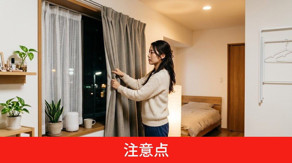 女性の一人暮らしでの注意点