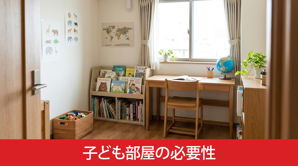マンションにおける子ども部屋の必要性
