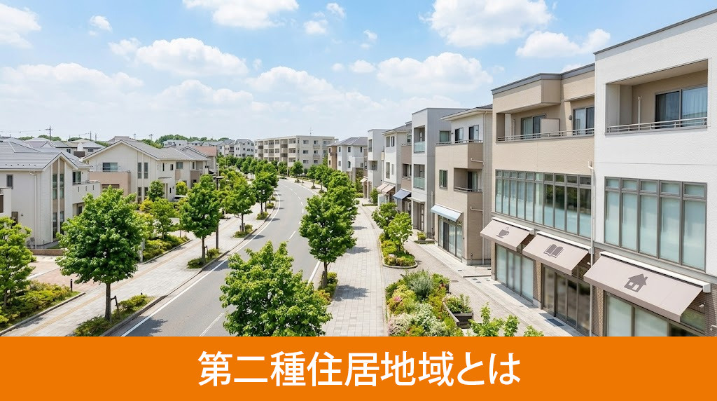 第二種住居地域とは