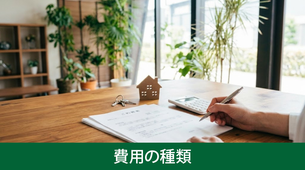 不動産の購入時にかかる費用の種類