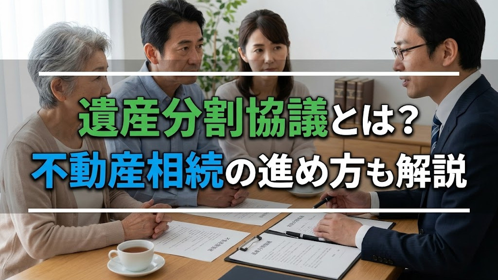 遺産分割協議とは？不動産相続の進め方も解説