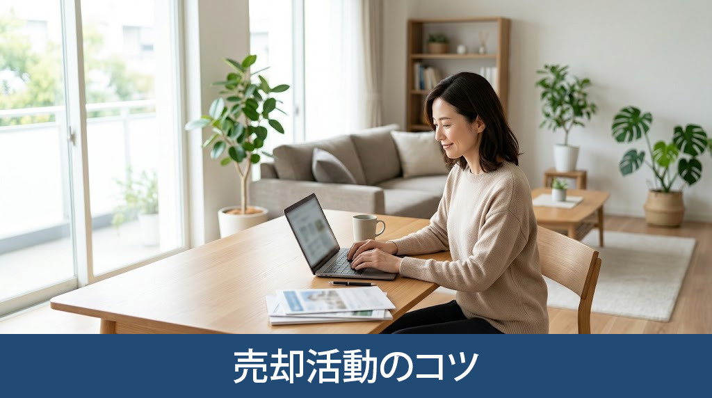 周囲に気づかずに進める売却活動のコツ