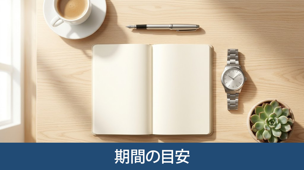 売却完了するまでにかかる期間の目安