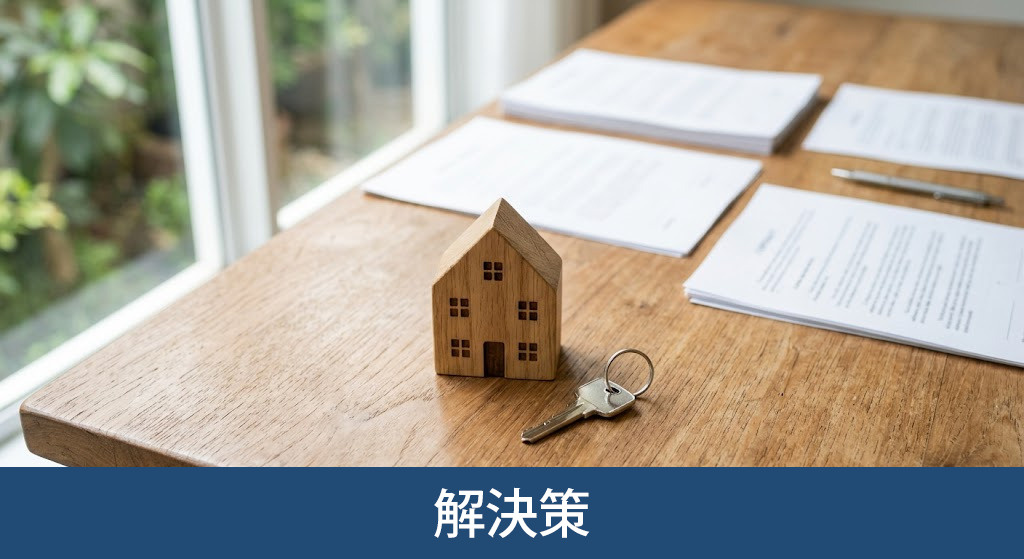 空き家を放置しないための解決策