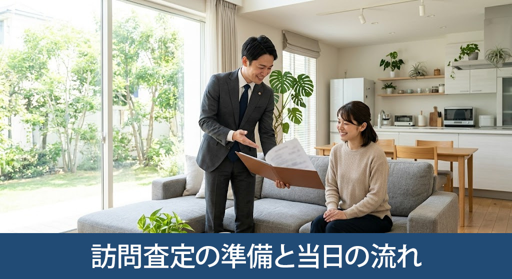 精度の高い訪問査定の準備と当日の流れ